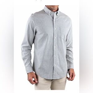 Tailor Vintage Men's Oxford Long Sleeve Button Down Shirt, XL